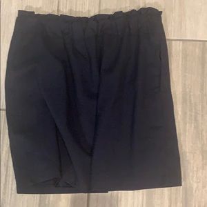 Navy skirt